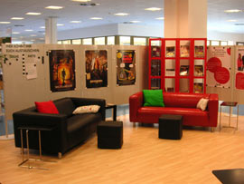 14 Plus Bereich in der Ingeborg-Drewitz-Bibliothek