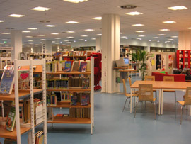 Kinder- und Jugendbibliothek - Innenansicht